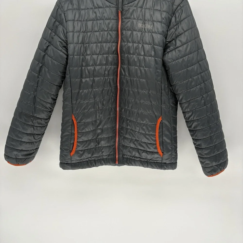 Pacific‎ Trail Goose Down Puffer Full Zip Hooded jacket Unisex L (14-16)